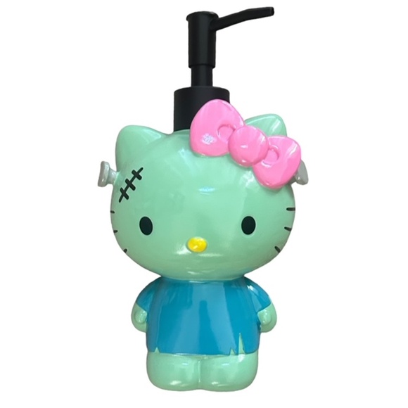 Hello Kitty Halloween Frankenstein Soap Lotion Dispenser - Picture 5 of 5